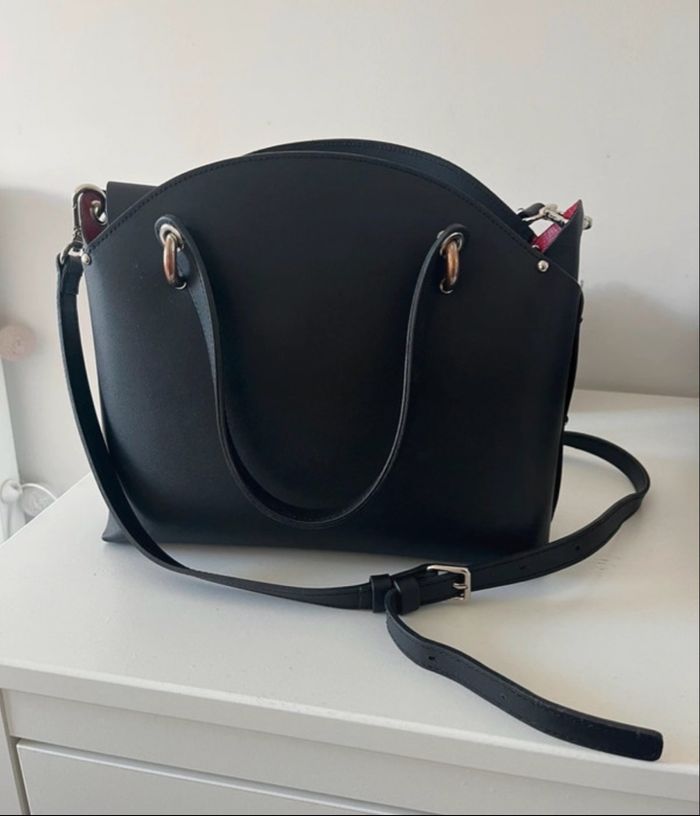 Sac à main et bandoulière lancaster noir - photo numéro 7