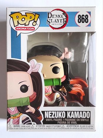 Funko POP Nezuko Kamado 868 - Demon Slayer - Figurine Vinyle