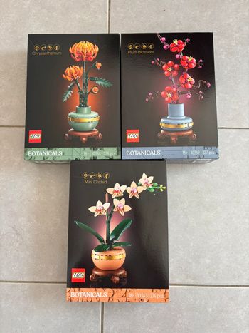 Lot de lego botanique