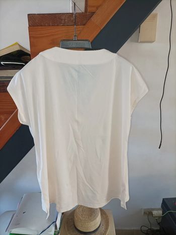 Chemisier crème Camaïeu