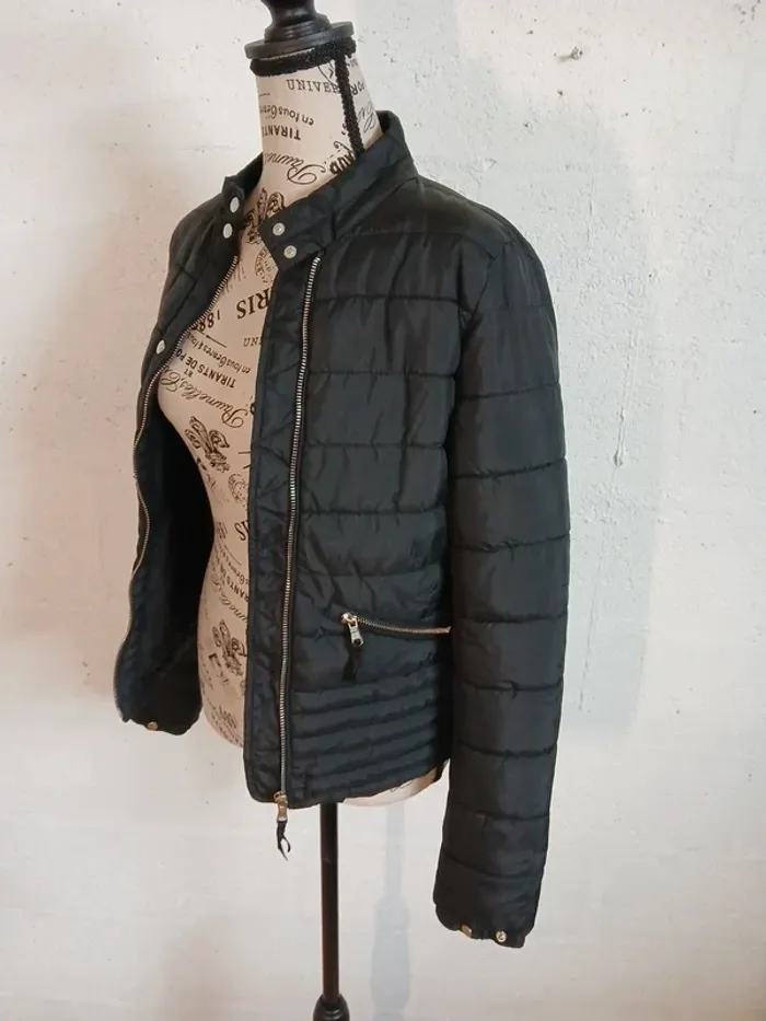 🖤 Blouson mi-saison imperméable Bershka – Taille S – Très bon état - photo numéro 7
