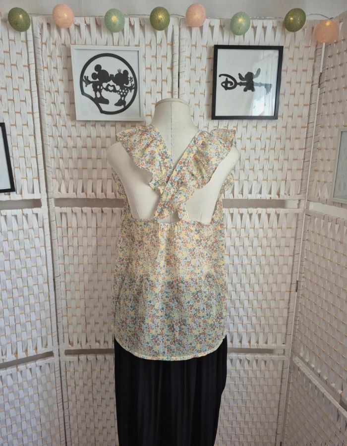 💕jolie blouse/ top fleuri bizzbee femme TL/ 40💕 - photo numéro 2