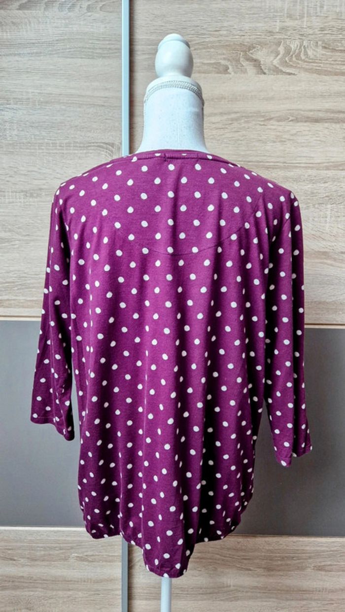 Blouse à pois. - photo numéro 3