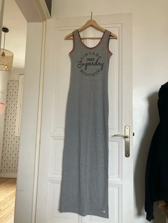 Robe longue débardeur Superdry - photo numéro 2