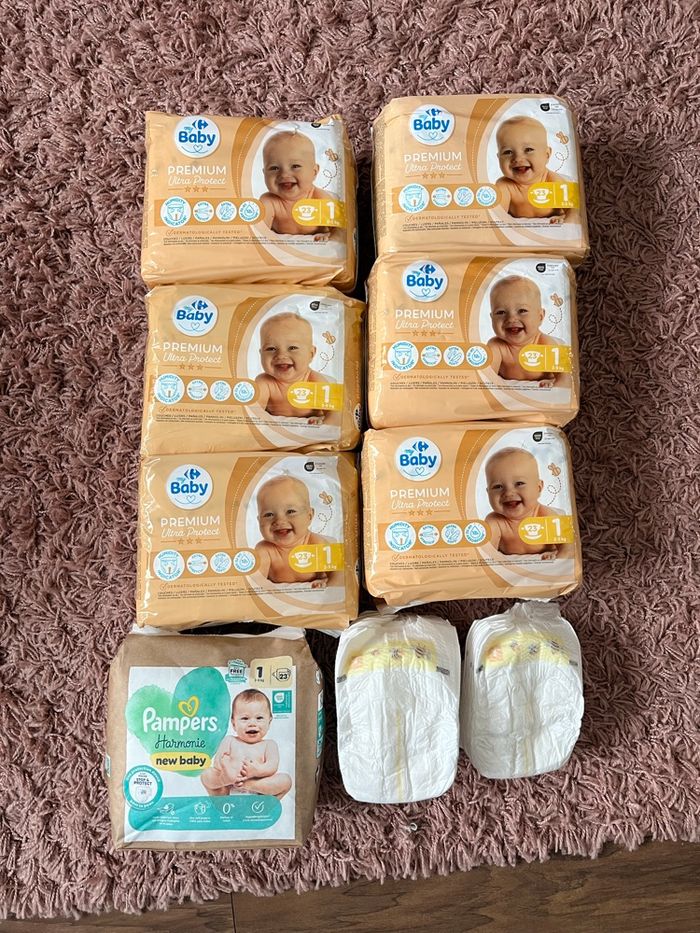 Lot couches taille 1