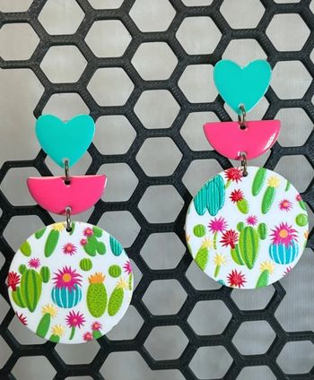 Boucles d’oreilles estivales