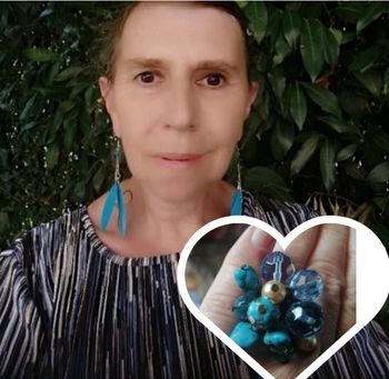 Ensemble bague 💍 boucles d'oreilles Neuve