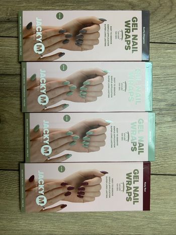 Gel nail wraps