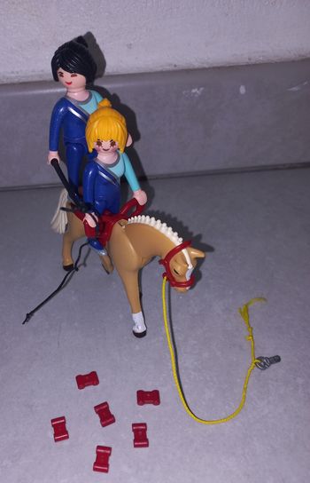 Playmobil Voltigeuse et cheval