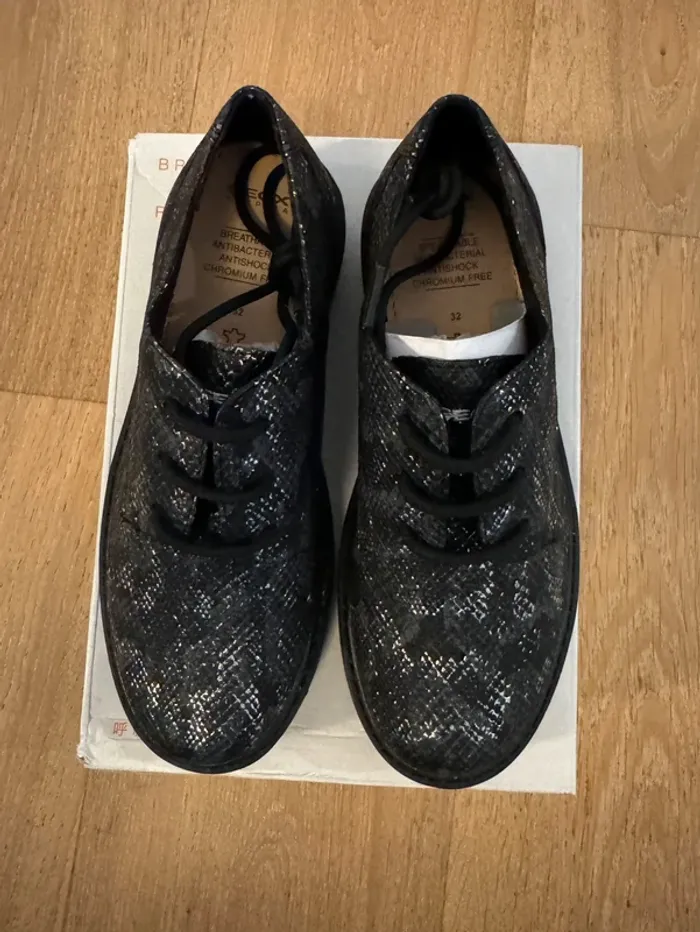 Chaussures enfants Geox J. Casey noir neuve taille 32 - photo numéro 5