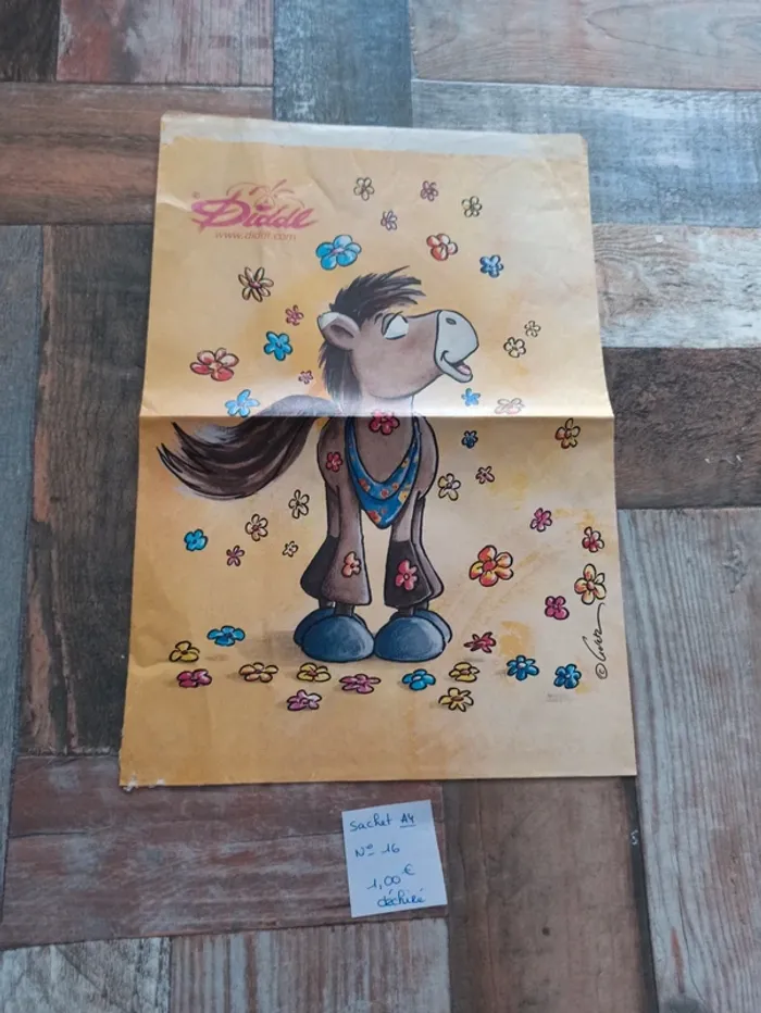 Sachet en papier Diddl A4 16 1,00€