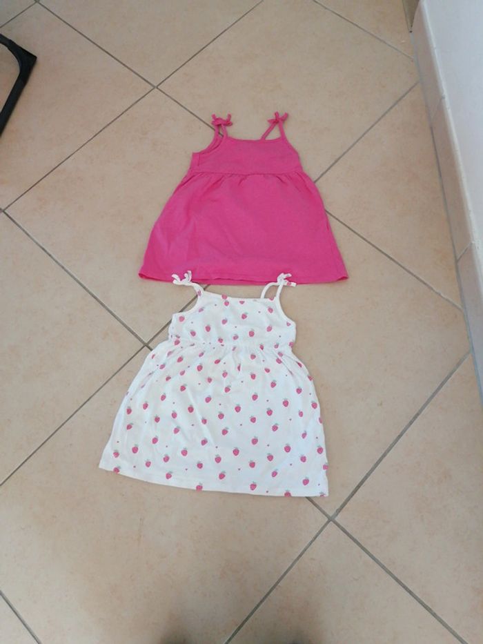 Lot de deux robes été Kiabi