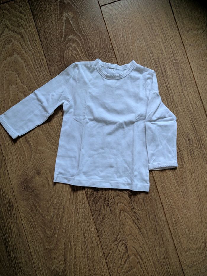 Lot de 2 T-shirts manches longues - 18 mois - photo numéro 2
