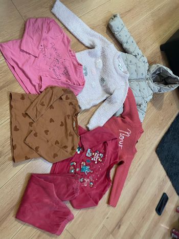 Lot vêtements fille