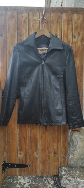 Veste en cuir d'agneau arturo taille S
