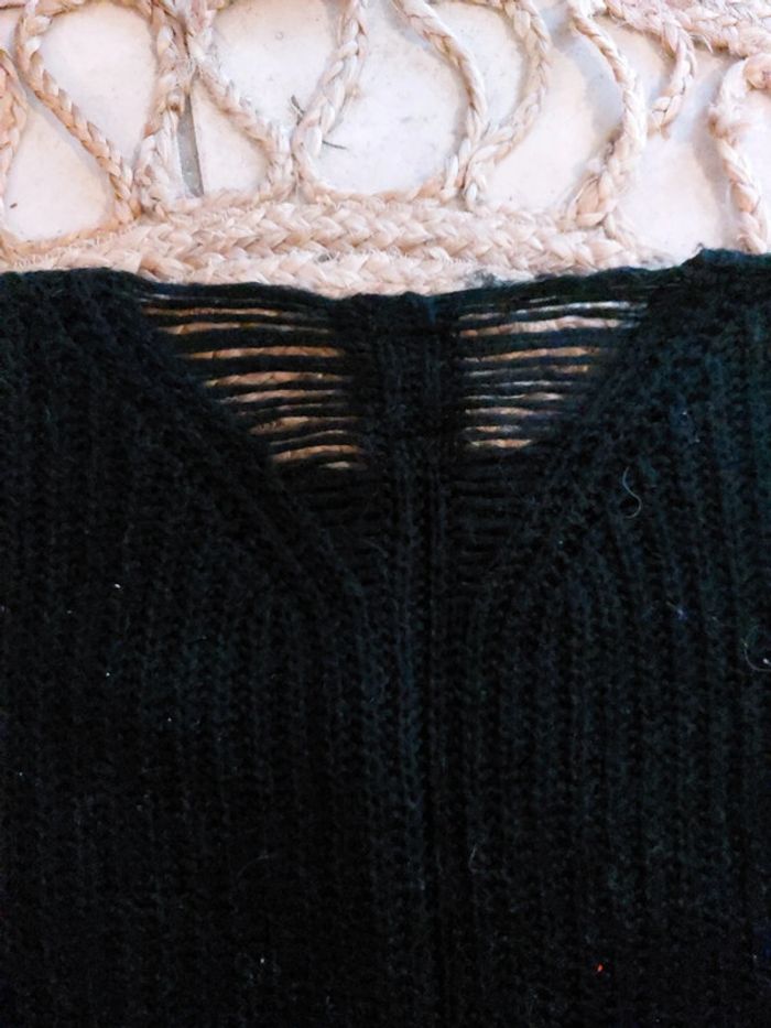 Pull noir oversize Ichi - photo numéro 5