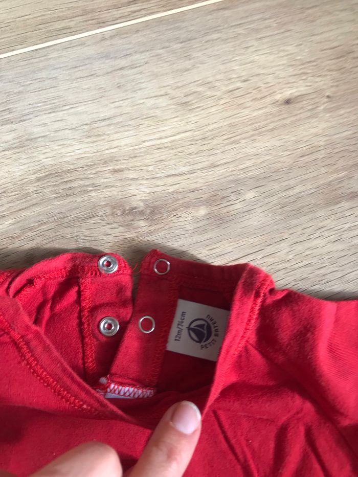 T shirt manche longue petit bateau - photo numéro 2