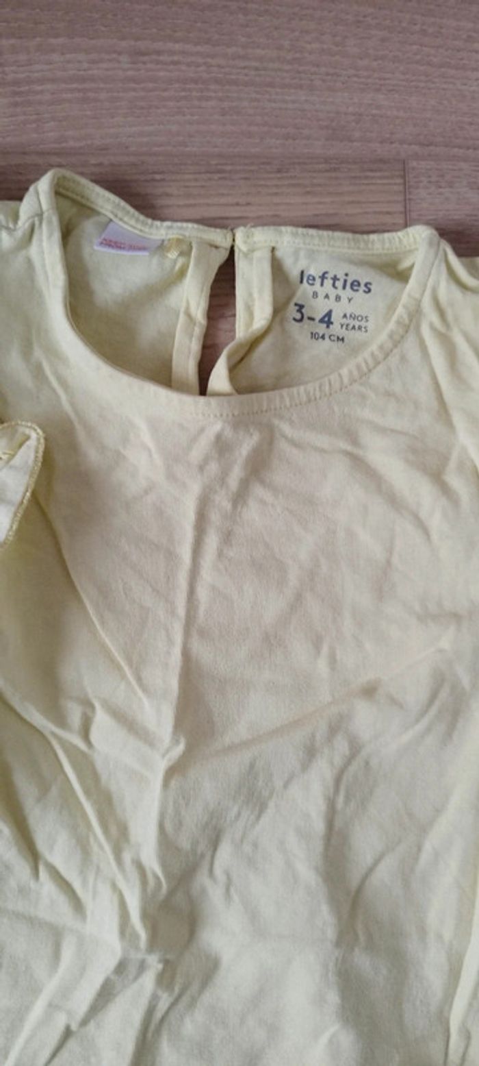 Robe été couleur jaune taille 3,4 ans - photo numéro 2