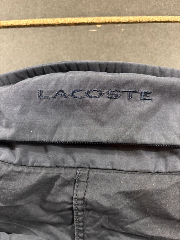 Veste style Coupe Vent Vintage Lacoste Taille L bleu marine - photo numéro 11