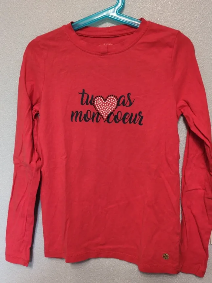 T-shirt fille 8/9 ans * Tom Tailor - photo numéro 3