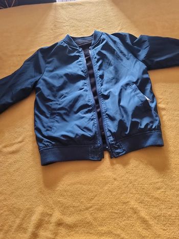 Blouson impermeable reversible