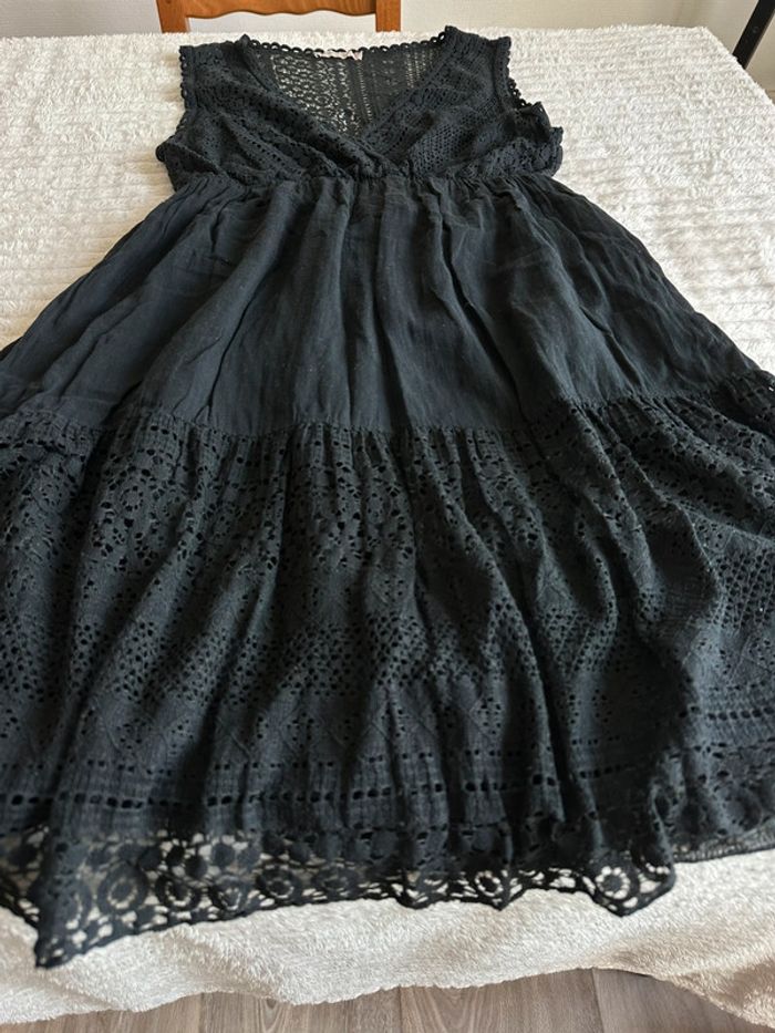 Robe dentelle noir M - photo numéro 4