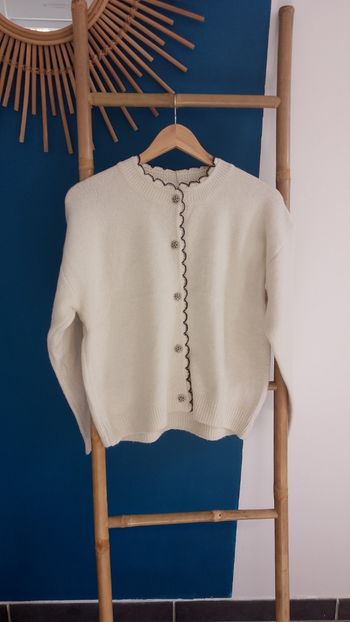 Gilet crème taille unique