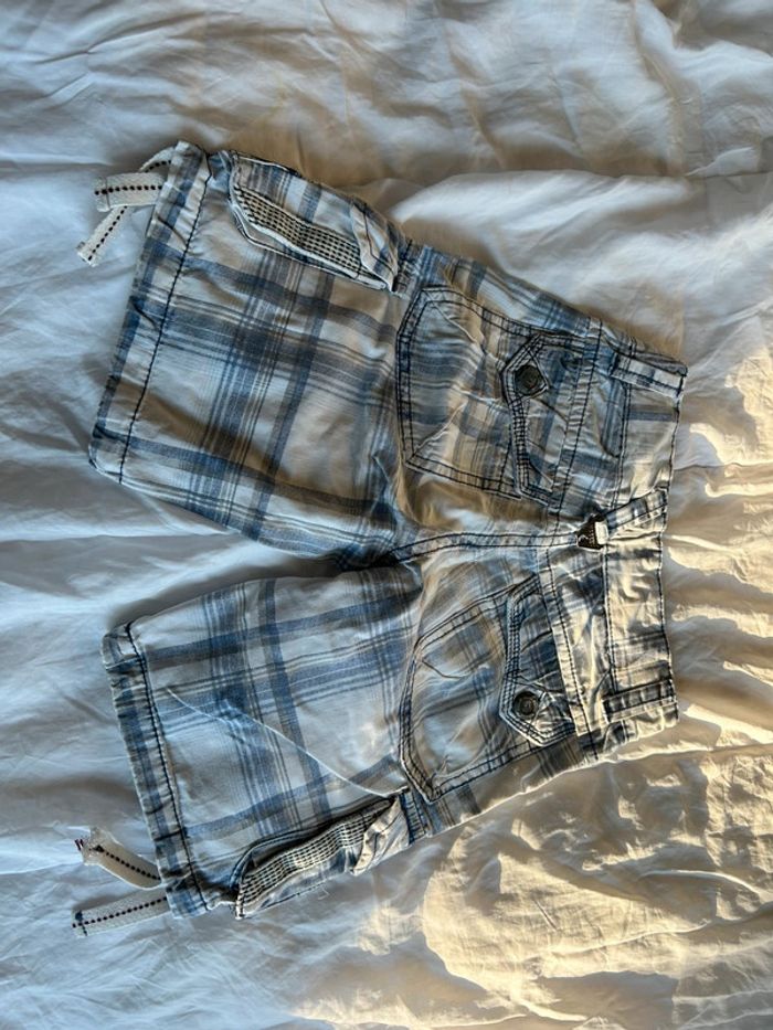Short à carreau style jeans 4 ans the best fashion - photo numéro 4