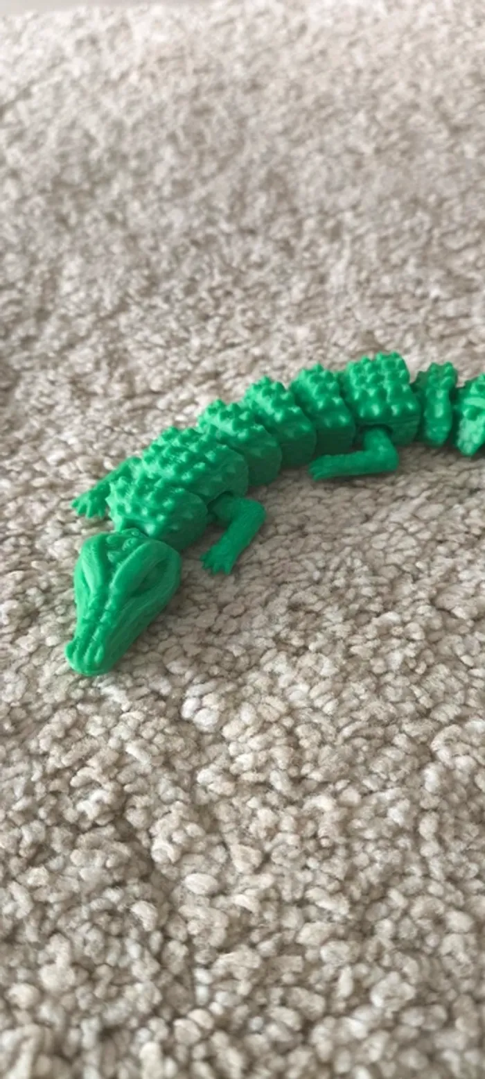 Crocodile articulé 22cm - photo numéro 2