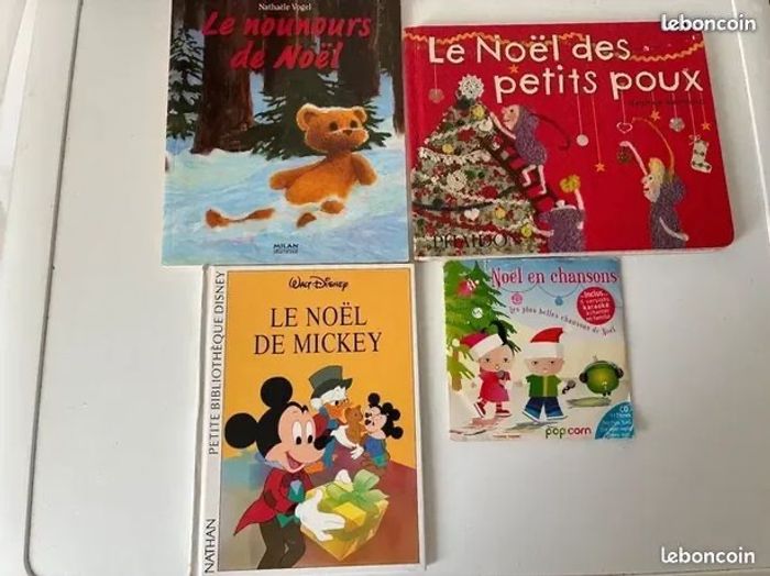 Livres + CD de Noël