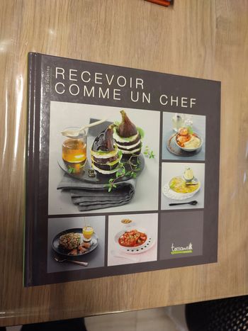 Livre recevoir comme un chef