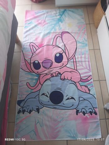 Grande serviette Stitch