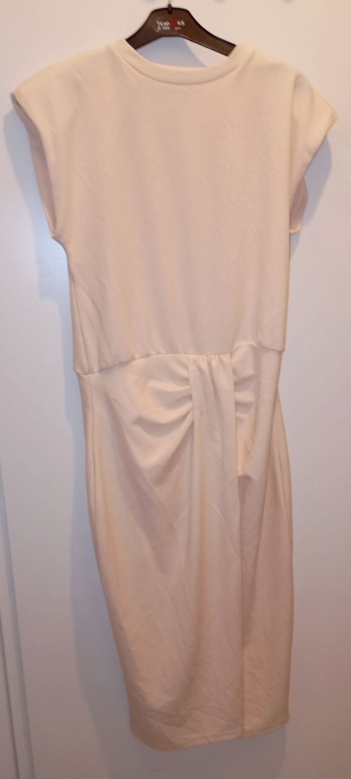 Robe de cérémonie ou de soirée écrue Sheila T. L - photo numéro 3