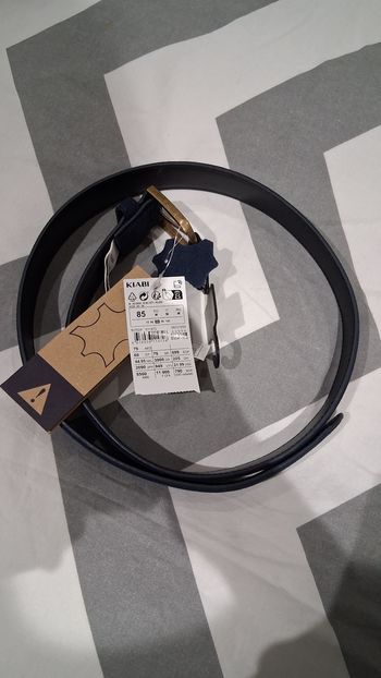 Ceinture bleu foncé