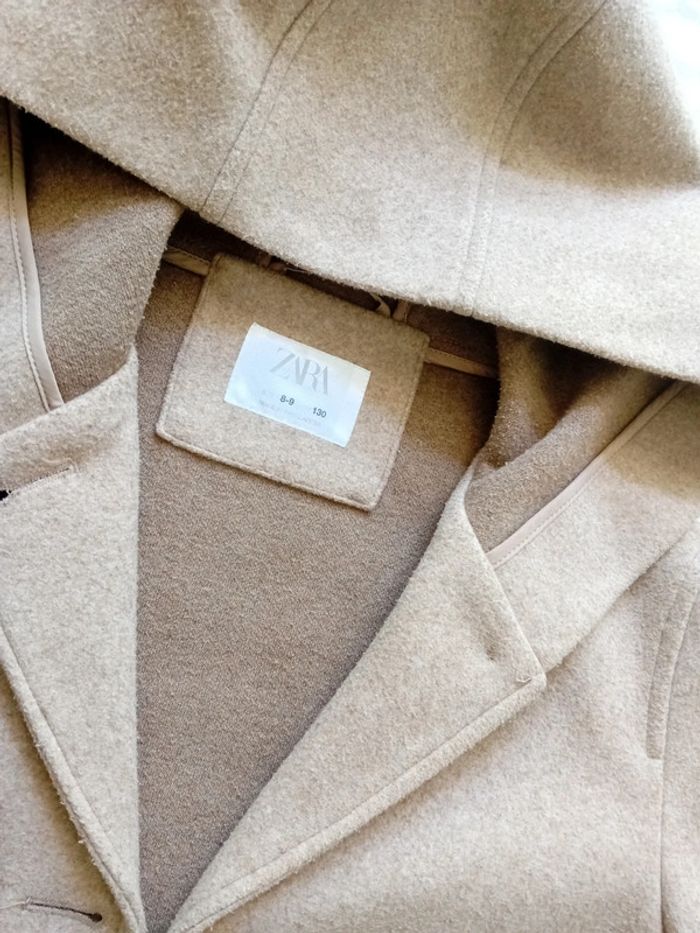 Manteau fille 8/9ans Zara 🤎🍂 - photo numéro 3