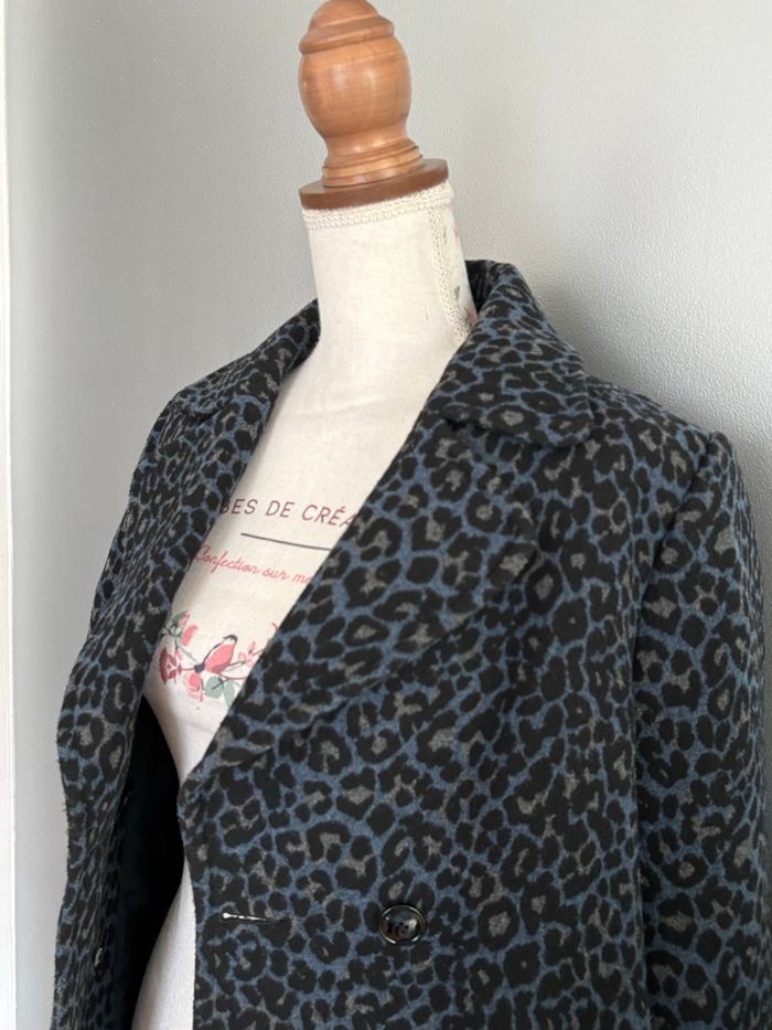 Manteau Caroll - Motifs léopard - photo numéro 4