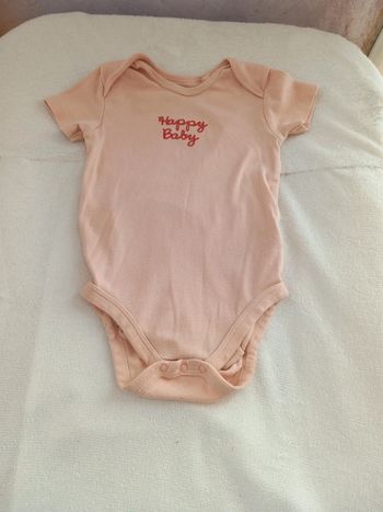 🚼boddy coton 12mois  saumon