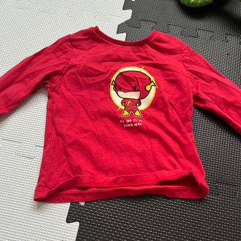 T-shirt à manche longue super hero Flash