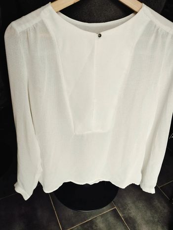 Blouse chemise blanche t. 36