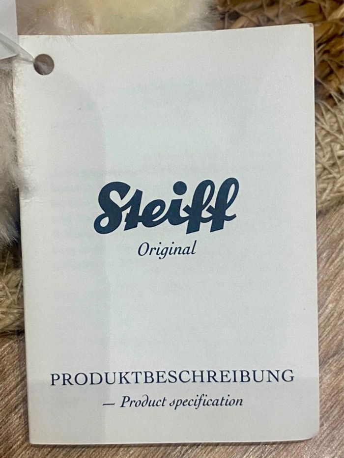 Peluche mouton steiff neuve - photo numéro 8