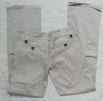 Pantalon beige chino taille 38