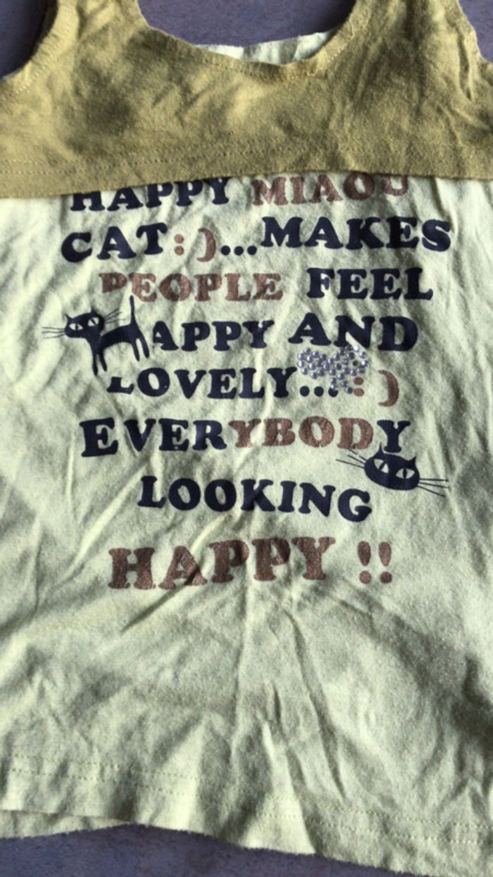 Débardeur vert anis 6 ans - photo numéro 2