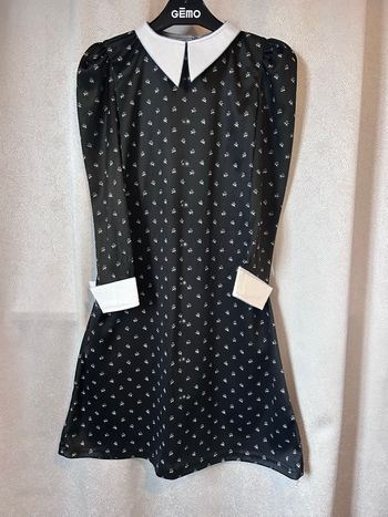 Déguisement robe Mercredi extra small taille 5/6 ans Rubies