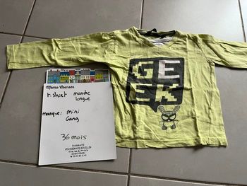 T shirt garçon 3 ans