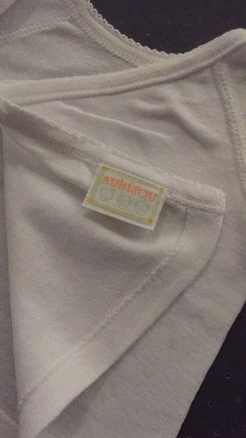 Brassière coton aubisou ( AUBERT)