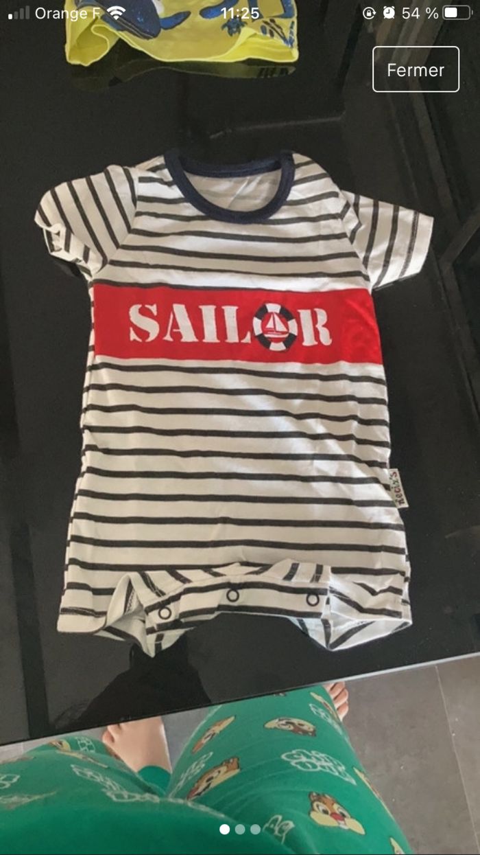 Grenouillères bébé