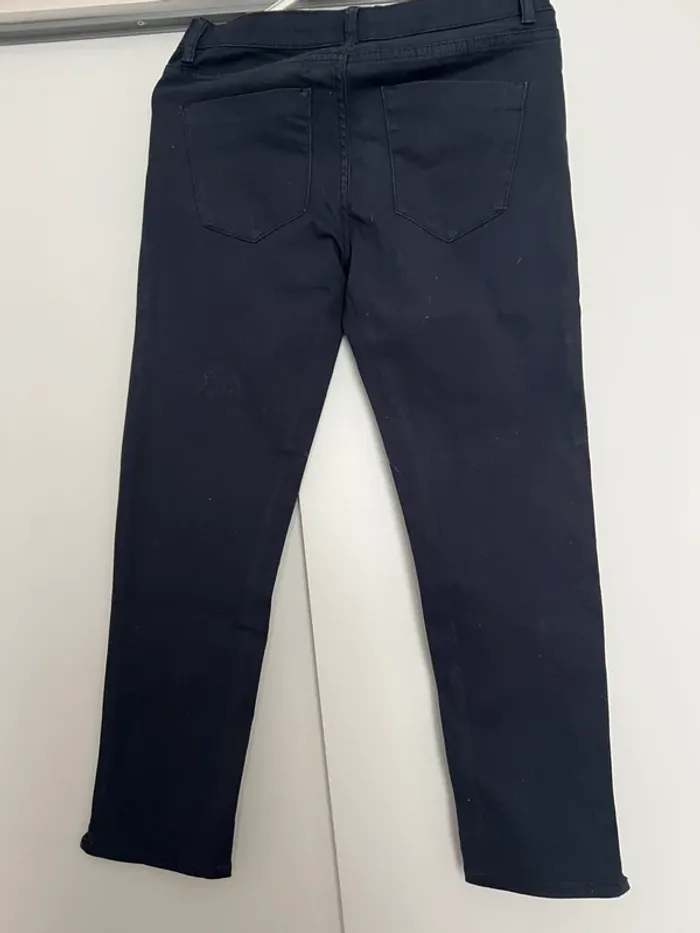 Pantalon coupe slim bleu marine Kiabi - photo numéro 5