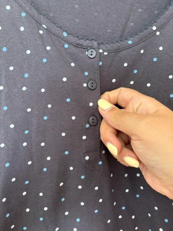 Chemise de nuit à manches courtes - photo numéro 2