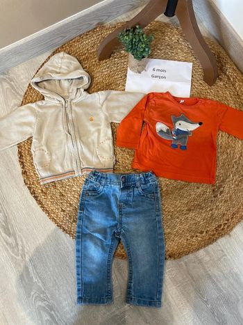 Ensemble garçon 6 mois