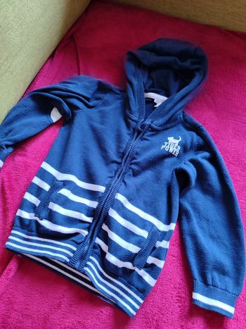 Gilet bleu orchestra 3 ans